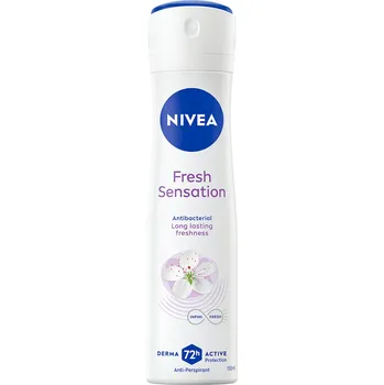 Nivea Fresh Sensation 72H Antibakteriální Antiperspirant Dámský Sprej 150 Ml