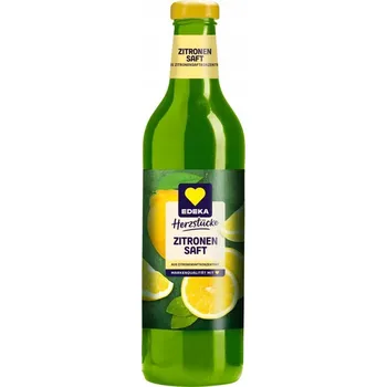 EDEKA * CITRONOVÁ ŠŤÁVA CITRON 750ML SKLENĚNÁ LAHEV