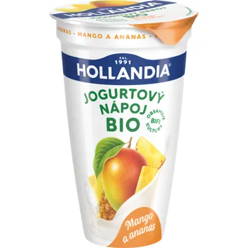 Mléko Hollandia Jogurtový nápoj, mango a ananas 230ml