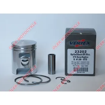 Píst motoru Píst Vertex APRILIA DITECH 50 41,00 mm (NOM) (Píst Vertex APRILIA DITECH 50 41,00 mm (NOM))