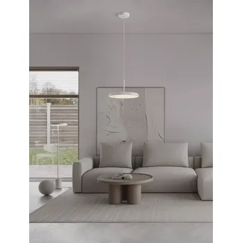 Stojací lampa Moderní stojací lampa Ophelia Bílá