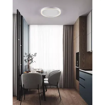 LED stmievateľne čierne moderné stropné svietidlo Istos