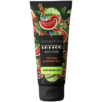 Sprchový gel Cosmepick Watermelon sprchový gel na pokožku s tetováním, 200 ml