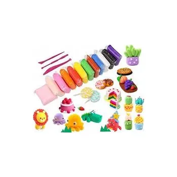 Modelovací hmota Pěnová modelovací hmota pěnová plastelína plastelína 17c