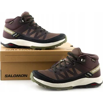 Dámská treková obuv Dámské trekové boty MID sportovní SALOMON GORE TEX pohodlné vel. 38 2/3