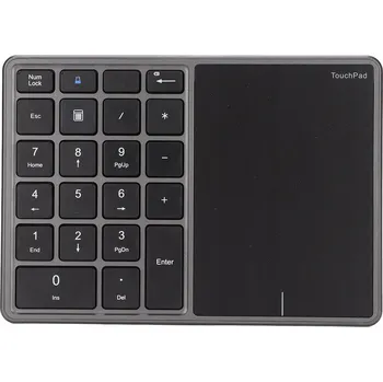 Klávesnice Bezdrátová numerická klávesnice s touchpadem