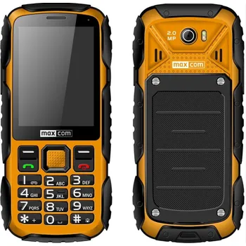 Mobilní telefon Mobilní telefon Maxcom Strong 16 MB 2G žlutý