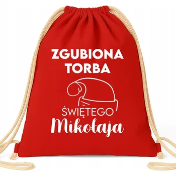 Městský batoh VAK BATOH ČERVENÝ DÁREK HVĚZDA VÁNOCE MIKULÁŠ | ZTRACENÁ TAŠKA