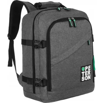 Městský batoh Peterson batoh taška do letadla Ryanair/Wizzair 40x30x20