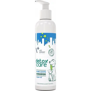Šampon VET EXPERT Detox Care Pure White Shampoo - šampon pro BÍLOU A SVĚTLOU SRST 250ml