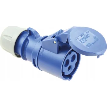 Elektrická zásuvka Elektrická Zásuvka hermetická Pce modrá