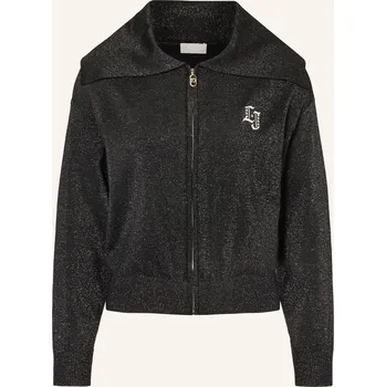 Dámský svetr Liu Jo Dámská Sada: Síťované Tričko A Svetr S Třpytivou...