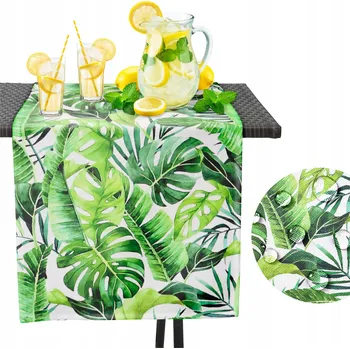 ubrus BĚHOUN PLAMUVZDORNÝ VODĚODOLNÝ 40x160 CM NA STŮL LAVICI DO ZAHRADY NA TERASU