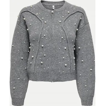 Dámský svetr Only Dámský svetr ONLY-15306541 ONLHAZEL PUMICE STONE MELANGE Béžový