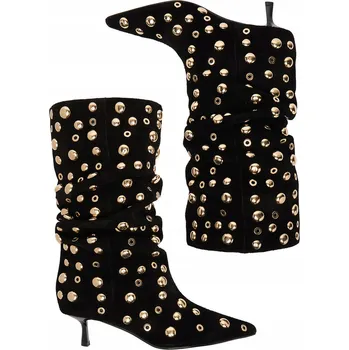 Dámská zimní obuv Eva Minge Dámské kotníkové boty černé EO-TESS-2117-05