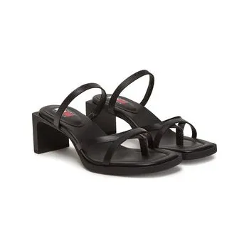 Dámské pantofle Nazouváky Tommy Jeans The Soho Sandal EN0EN02781 Černá 38