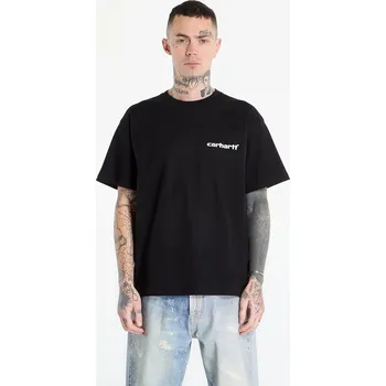 Tričko Carhartt WIP S/S Caps T-Shirt UNISEX Black S