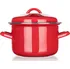 Hrnec Banquet Milton smaltovaný hrnec červený