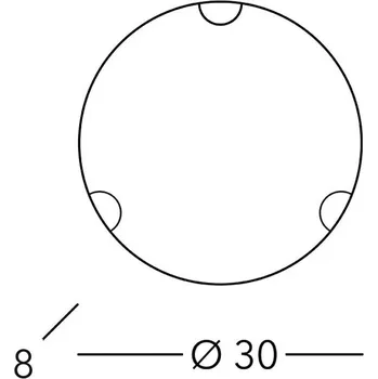 Lampička austrolux Kolarz Nástěnné světlo Nonna, Ø 30 cm, květina zlatá, sklo bílá, zlatá 1 x 60 W - Doprava zdarma