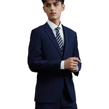 Pánský oblek Best Fashion Pánský elegantní formální oblek Velikost: 3XL, Barva (Varianta): shang Qing