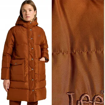 Lee dámská péřová bunda s kapucí LONG PUFFER, velikost L