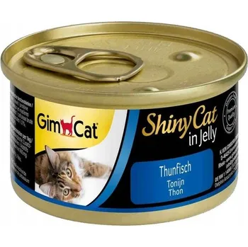 Krmivo pro kočku GimCat ShinyCat mokré krmivo pro kočky s tuňákem 70g