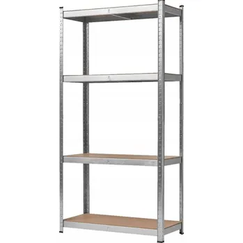 Dílenský regál Skladový regál SDN 150 kg, 4 police MDF, 180 x 40 x 90 cm