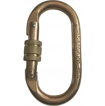 Jištění Ocelová karabina se šroubovacím zámkem Aerial Air Joga