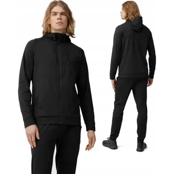 Pánská mikina Pánská tréninková Mikina 4F černá 4FSS23TFSWM112 L