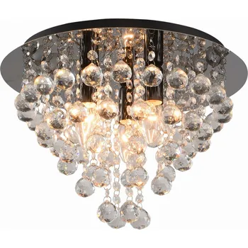 Kulatý Stropní Svítidlo Reality 38 x 38 cm, bezbarvá, žlutá