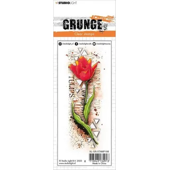 Razítko Gelové razítko SL Grunge Collection 148x52,2 mm - tulipán