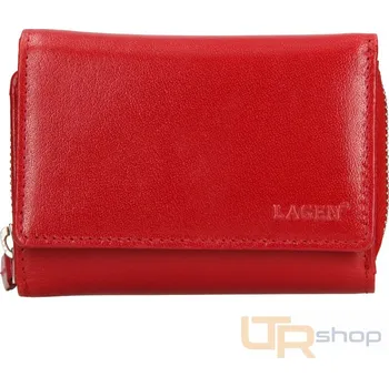 Módní doplněk 19065 kožená dámská peněženka LAGEN - W.red