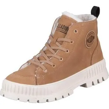 Dámská zimní obuv PALLADIUM Palladium Model Pallashock Zip Barva Hnědý KAŠTANOVÁ