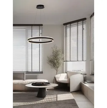 Moderní lustr Alaro 1 Černá