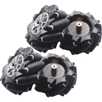 Elektronická stavebnice LaskaKit_cz Sada 4ks Mecanum Omni kol ø97mm