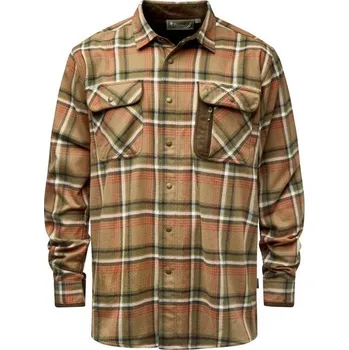 Košile s dlouhým rukávem Pinewood Cornwall Velikost: L, Barva: d.sandstone