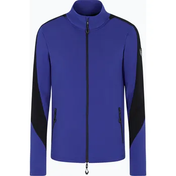 Pánská móda Pánská mikina EA7 Emporio Armani Ski Kitzbuhel Power Stretch Colorblock T-Top Fz clematis blue