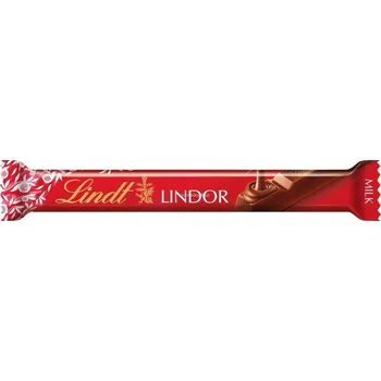 Čokoláda Lindt Lindor mléčná čokoládová tyčinka plněná krémovou náplní 38 g