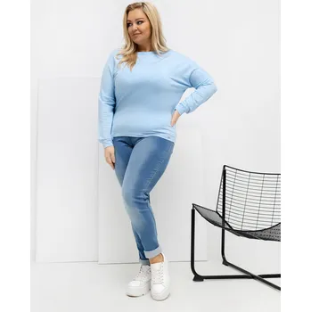 Dámská halenka Halenka RV BZ A 163.09 světle modrá jedna velikost