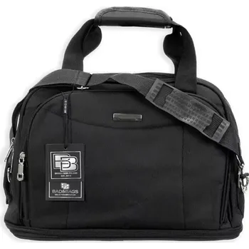 Cestovní taška Příruční zavazadlo BAGS BB48 (Cestovní příruční zavazadlo/taška vhodná pro muže i ženy, rozměr 38 x 27 x 23 cm , objem 23 l, barva černá, materiál nylon)