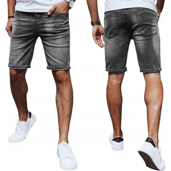 Pánské kraťasy Pánské džínové kraťasy Dstreet nad kolena SX2398 velikost 29