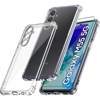 Pouzdro na mobilní telefon Zadní Kryt IziGSM pro Samsung Galaxy M55, bezbarvý