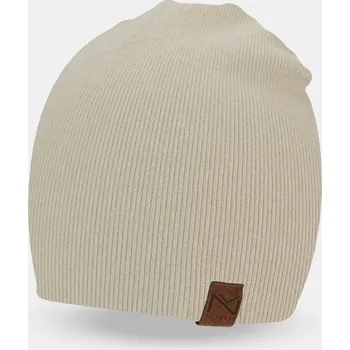 Dívčí oblečení JEDNODUCHÁ PRUHOVANÁ ČEPICE CP050 světle béžová 48-50