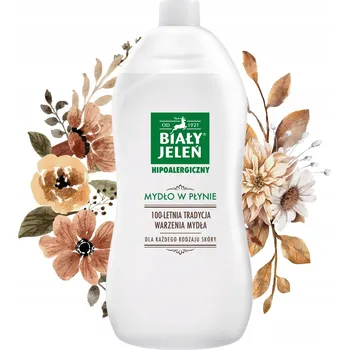 Mýdlo Biały Jeleń, hypoalergenní tekuté mýdlo, 1 l