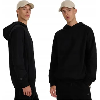 Pánská mikina Pánská tréninková Mikina s kapucí kapucí na zip 4F , velikost S