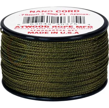 Vybavení pro přežití ARM 36 NANOCORD 0,75mm. 300' Olive Drab NS14-OD