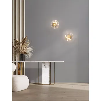 Nástěnné svítidlo Mosazno-zlaté nástěnné svítidlo King 22