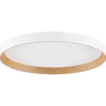 LED stmívatelné dřevěné designové stropní svítidlo Vomos