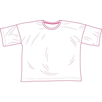 Elektronický PDF střih dámské oversize tričko z úpletu Eleanor-56-60