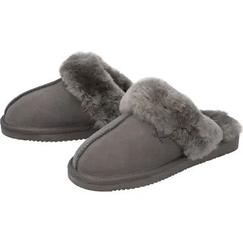 Dámské pantofle SANSIBAR Dámské pantofle z jehněčí kůže (šedá, 36)